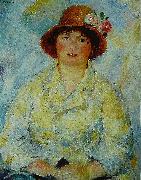 Pierre Auguste Renoir Portrait of Madame Renoir oil painting reproduction